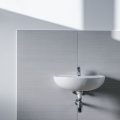 plumbing basin on wall